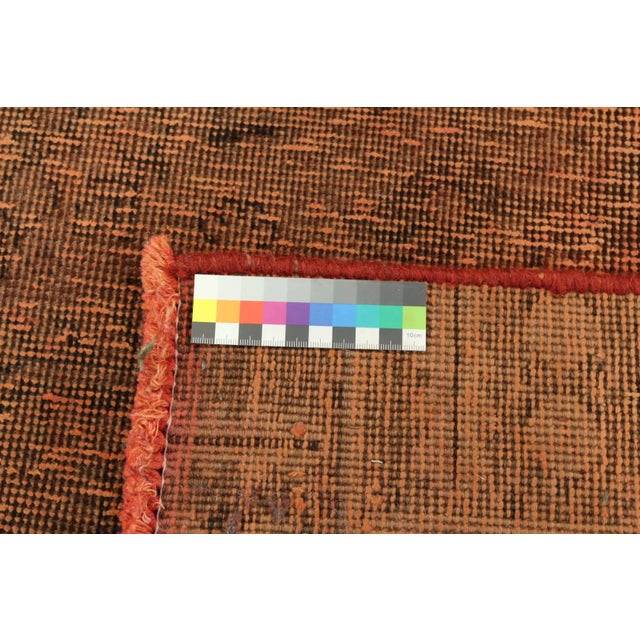 Textile Vintage Middle Eastern Hand-Knotted Rug For Sale - Image 7 of 8