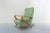 Mid-Century Italian Armchair in Green Velvet, 1950 For Sale - Image 9 of 9