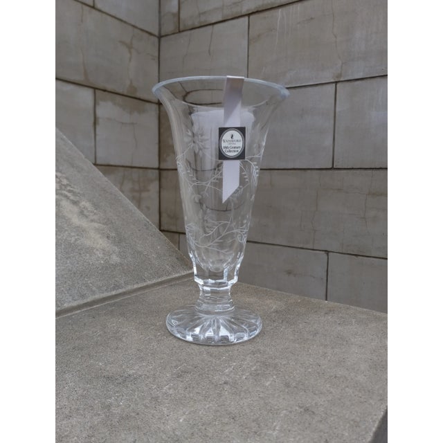 This is quite a substantial and distinguished vase from Waterford Crystal. It is made by Master Cutter Paddy O'Hanlon and...