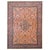 Antique Persian Tabriz Pahlavi Wool 10x13 Salmon, Rose & Blue Handmade Area Rug #9902599 For Sale
