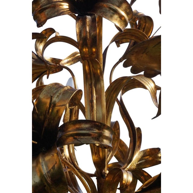 Regency Calla Lily Chandelier by Hans Kögl, 1970s For Sale - Image 10 of 16