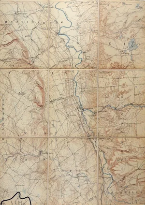 Port Leyden New York 1906 Us Geological Survey Folding Map