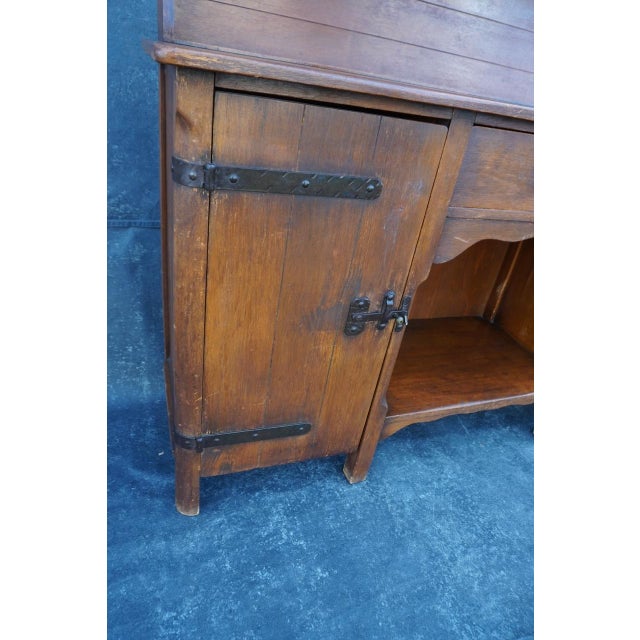 1930s 1930s Classic Monterey Sideboard in Smokey Maple For Sale - Image 5 of 10