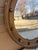 Wood American Federal Giltwood Eagle Bullseye Convex Mirror For Sale - Image 7 of 14