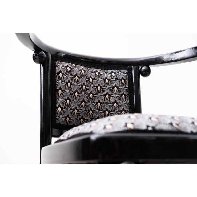 Art Nouveau Bat Chair Set by Siegel-Hoffmann for Mundus, 1915, Set of 3 For Sale - Image 3 of 18