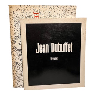 Vintage Jean Dubuffet Books Set/2 For Sale