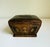 Rustic European Early 20th Century Florentine Leather Wrapped Box For Sale - Image 3 of 8