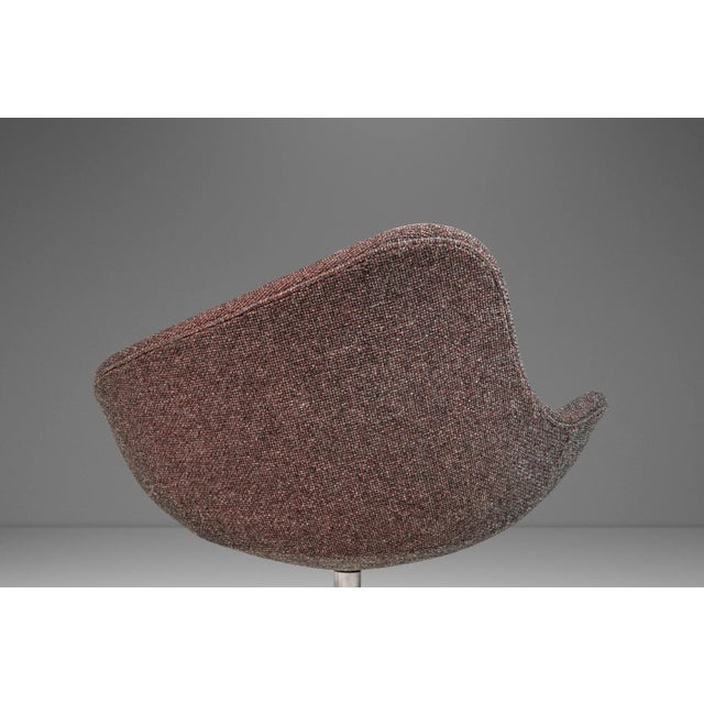 Purple Set of 8 Postmodern Swivel-Base "K2" Magenta Chairs by Busk & Hertzog, Circa 2000's For Sale - Image 8 of 12