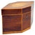 Georgian Hexagonal Shaped Mahogany Tea Caddy, 1790 For Sale - Image 10 of 11