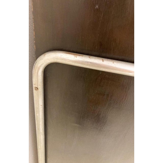 1920s Modern Wall Unit in Wood and Tubular Metal, 1920s For Sale - Image 5 of 17