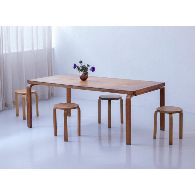 Wood Early Model 83 Dining Table by Aalto, 1930s For Sale - Image 7 of 17