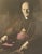 Gothic 1930s Colorized Portrait of Bishop Edwin v O'Hara (1881-1956), Oregon & Kansas For Sale - Image 3 of 6