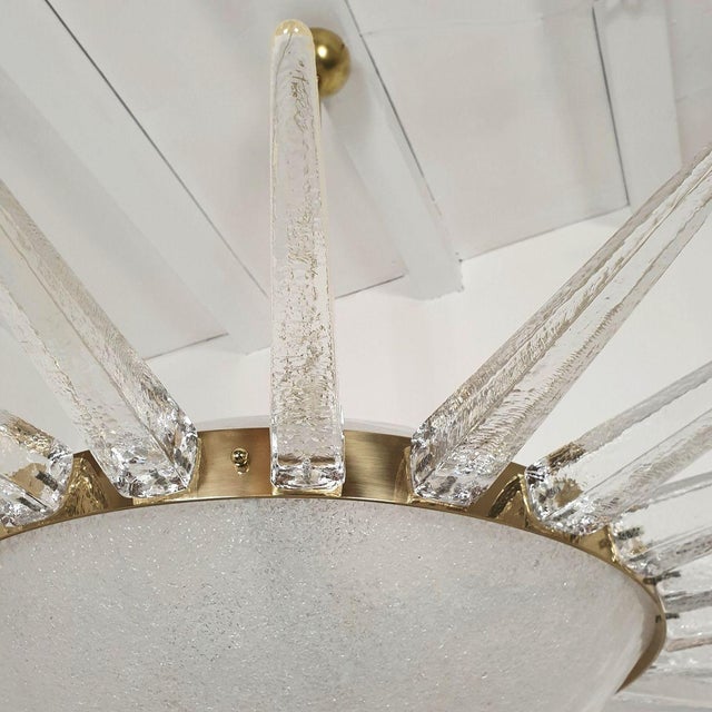 Mid-Century Modern Murano Sputnik Chandelier 1970s For Sale - Image 11 of 14