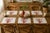 Vintage Italian Red Coral Cork-Backed Placemats - Set of 6 For Sale - Image 11 of 11