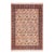 Shabby Chic Floral 1990's Pak-Persian Ivory/Blue Wool Rug - 9'0'' X 11'11'' For Sale