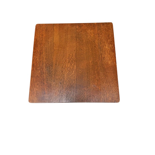 Art Deco Oak and Macassar Side Table by P.E.L. Izeren for De Genneper Molen, 1920s For Sale - Image 6 of 12