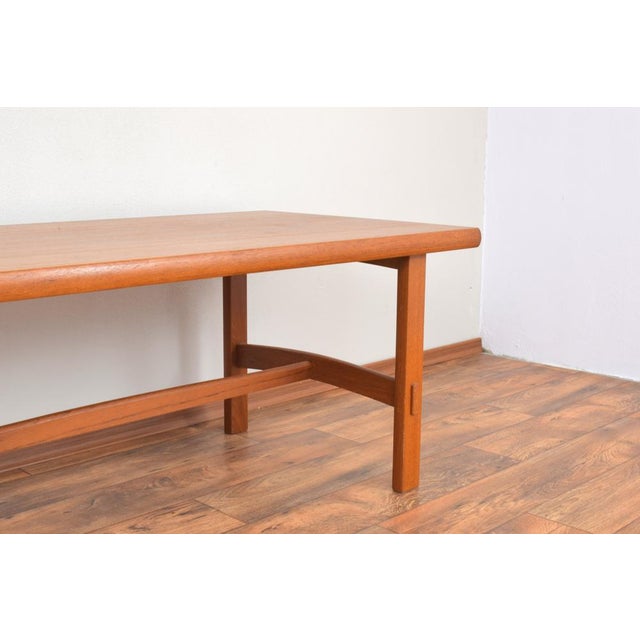 Wood Mid-Century Teak Coffee Table from Alberts Tibro, Sweden, 1960s For Sale - Image 7 of 14