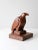 Brown Vintage Hand Carved Wood Eagle Statue. For Sale - Image 8 of 12