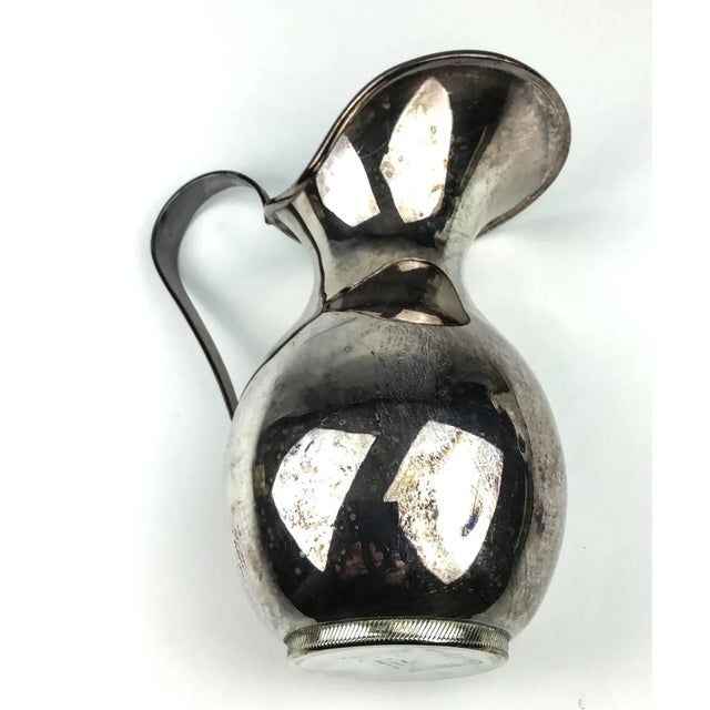 Silver Plate Vintage Wallace E P N S Water Pitcher For Sale - Image 10 of 12