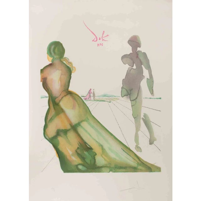 Dali, La Desse de Cythère, 1978, Woodcut For Sale - Image 6 of 6