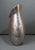 Large Sculptural Textured Silver-Finish Vase For Sale - Image 9 of 12