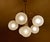 Gold Space Age Pendant Light in Glass from Honsel, 1970s For Sale - Image 8 of 18