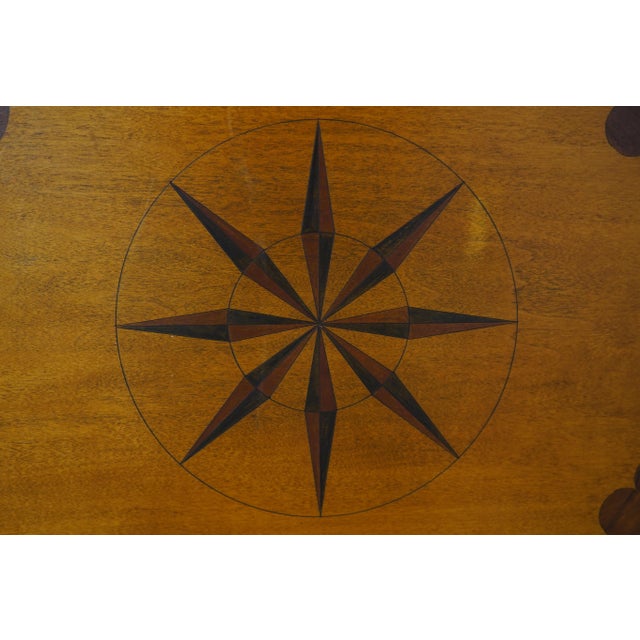 Eldred Wheeler Inlaid Maple Blanket Chest W. Drawers For Sale - Image 9 of 12