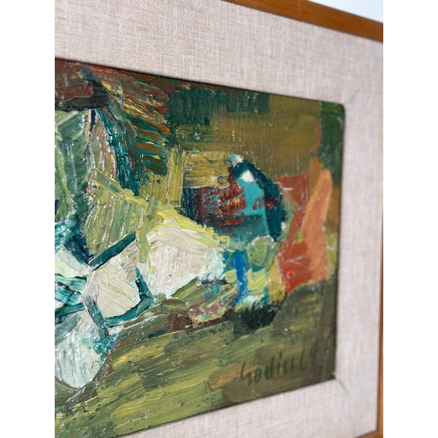 Ragnar Godin, Ragunda, Jämtland, 1960s, Oil on Panel For Sale - Image 8 of 13