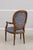 1970s Set of 8 French Louis XVI Upholstered Dining Room Chairs For Sale - Image 5 of 18