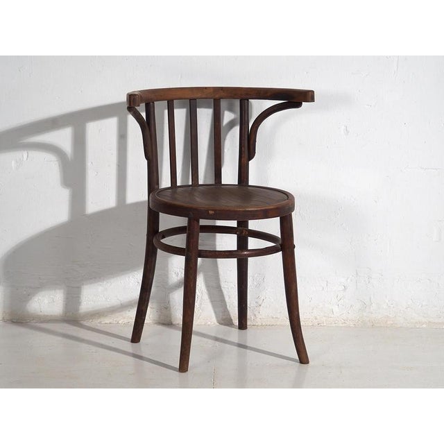 Chairs with Armrests from Thonet, 1920s, Set of 4 For Sale - Image 12 of 18