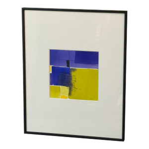 Isabel Wyatt "Blue Yellow Study" Original Painting