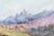 Mid 20th Century Desert Mountain Landscape in Oil on Canvas by Cecil C. Hunter For Sale - Image 5 of 8