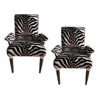 Darby Dining Chairs by Robert Scott, Set of 2 For Sale