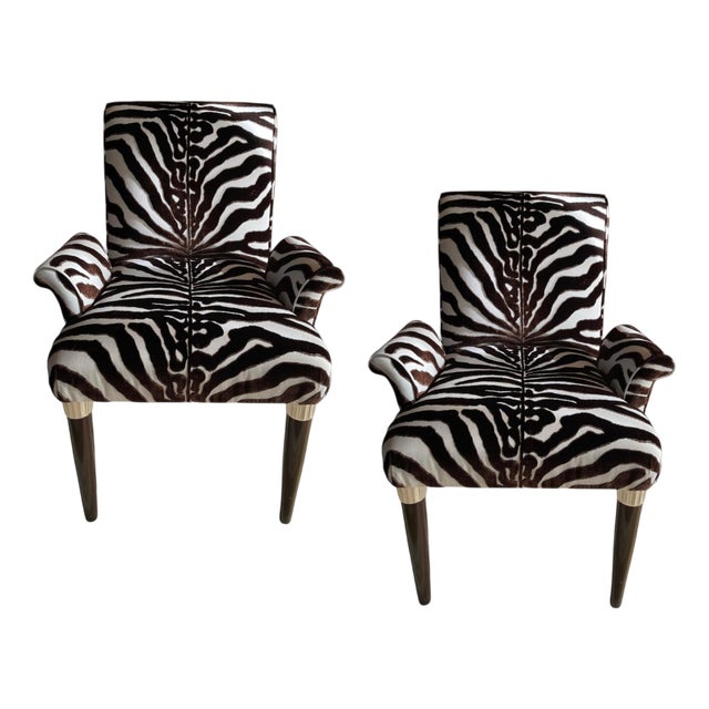 Darby Dining Chairs by Robert Scott, Set of 2 For Sale