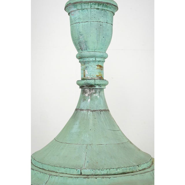 Late 1800s Copper Architectural Building Rooftop Finial For Sale - Image 4 of 8