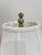 19th Century Heavy Cast Iron Pineapple Lamp Painted For Sale - Image 4 of 4