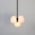 Bunch Pendant, Black, 32in H, Modern, 5 Inch Glass Globes, by Research.Lighting, Modern, Minimal Hanging Light For Sale - Image 4 of 6