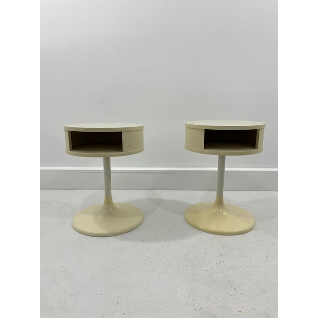 Space Age Tulip Side Tables by Lusch Erzeugnis for Lusch & Co, 1970s, Set of 2 For Sale - Image 15 of 15