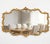 Rococo Mid Century Italian Baroque-Style Carved Gilt Mirror For Sale - Image 3 of 12