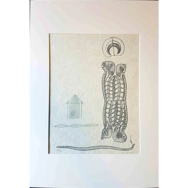 Modern Max Ernst, Lewis Carroll's Wunderhorn, Lithograph, 1970 For Sale - Image 3 of 4