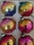 Shiny Brite Ombre Glass Ornaments in Original Box For Sale - Image 9 of 18