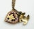 Chanel Vintage Gold Plated CC Heart Pink Crystal Necklace *Marked 02 *Made in France -It is approximately 16" long. -The...