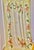 Transitional Orchid Tropical Floral Hand Painted on Silk Chiffon Throw For Sale - Image 3 of 12