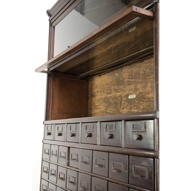 Pharmacy Display Cabinet from Globe Wernicke, 19th Century For Sale - Image 6 of 15