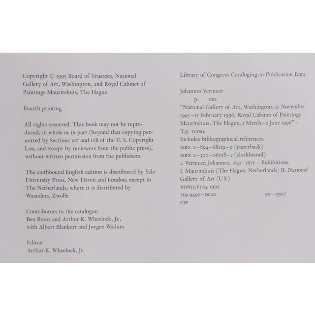1990s Johannes Vermeer Art Book For Sale - Image 5 of 8