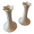 Pair of Lenox Woodland Collection Candle Holders For Sale