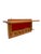 Magnificent and ultra rare Art Deco Modernist wall coat rack Design by Jan Brunott. Striking Dutch design from the 1920s....
