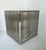 Cubic Tables in Chromed Metal, 1970s, Set of 2 For Sale - Image 6 of 8