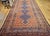 Vintage Persian Malayer Gallery Rug, Hand-Knotted Wool, Geometric Pattern, 7x17, Brick Red & Blue For Sale In Chicago - Image 6 of 15
