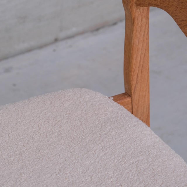 Mid-Century Danish Oak Dining Chairs attributed to Henning Kjaernulf, 1960s, Set of 8 For Sale - Image 9 of 14